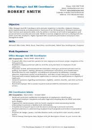 They handle administrative tasks ranging from recruitment, employee relations to training. Hr Coordinator Resume Samples Qwikresume