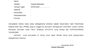 Dokumen yang harus disiapkan untuk prapendaftaran ppdb dki jakarta untuk sd yakni akta kelahiran, kk dan surat pernyataan pertanggungjawaban mutlak tentang keabsahan dokumen dari orangtua atau wali siswa bermaterai rp6.000. Contoh Surat Pernyataan Ppdb Emis 2019 Docx Google Drive
