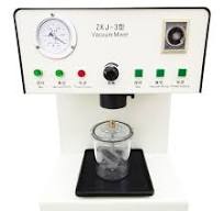 Dental Lab Equipment Gypsum Vacuum Mixing Machine AGAR Mixer Built-in  Vacuum Pump