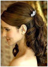 Wedding Hairstyles With Veil Half Up Half Down Google Search Mother Of The Bride Hair Wedding Hairstyles For Medium Hair Mother Of The Groom Hairstyles