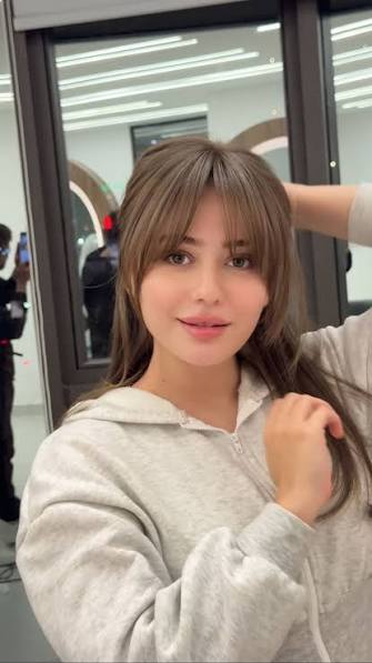 جمال القصة Wow 😍مؤمن رقم 1 دايماً , 📍موقعنا كوريدور عبدون مجمع حبش سنتر , 0798179474, #hair #haircut #curtinbangs✂️✂️ #bangs #model