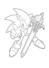 Sword Coloring Pages Hedgehog Colors Cartoon Coloring Pages Coloring Pages