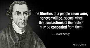 TOP 25 QUOTES BY PATRICK HENRY (of 102) | A-Z Quotes