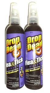 Drop Dead Flea And Tick Spray For Dogs Kills Bedbugs Lice And Eggs 2 Pack 5 Oz Each Hurry Check Flea And Tick Spray Tick Spray For Dogs Flea And Tick