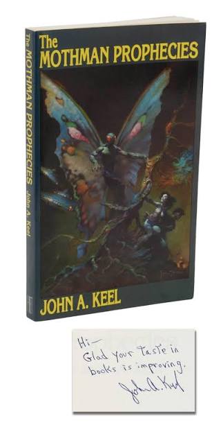 The Mothman Prophecies | John Keel, Frank Frazetta, Cover Art