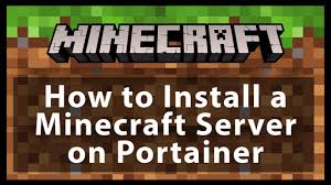 In this book i hope to show you the awesome stuff you can do with docker. How To Install A Minecraft Server On Docker Using Portainer Youtube