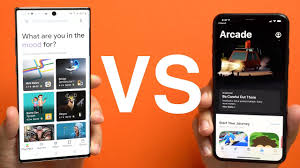 Apple's game center was so successful because it was included with ios by default. Apple Arcade Vs Google Play Pass Youtube