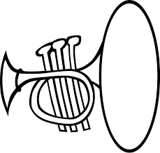 Trumpet Coloring Pages Best Coloring Pages For Kids Trumpet Tattoo Music Tattoos Clip Art