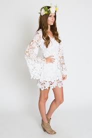 Short Country Wedding Dresses Ocodea Com Lace Dress Vintage Lace Dress With Sleeves Casual Wedding Dress