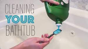 First, clean the tub and remove any debris. How To Clean A Bathtub How To Clean A Bathtub With Jets Youtube