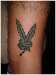 Marijuana leaf in female hand isolated over white background. Weed Plant Tattoo Small Wiki Tattoo