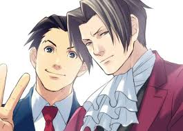 Phoenix Wright And Miles Edgeworth My Anime Crushes Shut Up Phoenix Wright Ace Attorneys