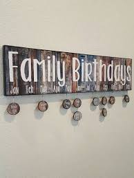 6x24 Birthdayboard Is On 3 4 Thick Birch Or Pine The Image Is Adhered And Sides Are Sanded And Painted A Family Birthday Board Family Birthdays Birthday Board