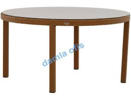 Yuvarlak Rattan Bahce Masalari Rattan Masa Modelleri Bahce Masasi