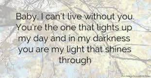 Baby Its True I Cant Live Without You Photos Facebook