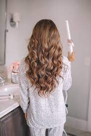 • larger barrels form looser, swinging curls and waves, with the texture getting softer and looser in texture the bigger the barrel gets. Perfect Curly Hair Perfect Curly Hair Wand Curls Best Curling Wands