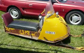 Image result for Yellow 1965 Bombardier