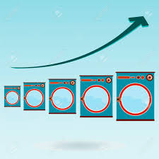 Washing Machine Appliance Store Laundry The Growth Of Production