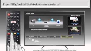 2014 2015 2016 Panasonic Viera Tv Wi Fi Set Up Using Ssid And Password Connection Youtube