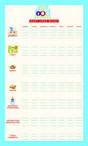 Baby Food Diary Printable Chart To Record Babys First Foods