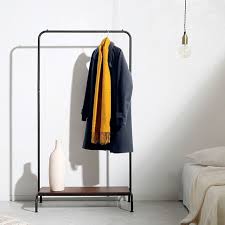 幅81 奥行53 高さ152cm ハンガーラック 服ラック リビング収納 スタイリッシュ コンパクト 服 収納 ラック リビング ハンガーラック クローゼット 収納