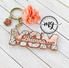 Mom Keychain Mom Key Ring Mom Purchase Charm Mom Key Etsy Mom Keychain Gifts For Mom Mom Purses
