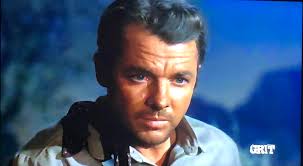 Audie Murphy and John Saxon in Posse from Hell 1961