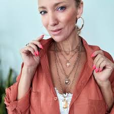 Wedding Earrings YARBAR Layered Heart Necklace Pendant Handmade 18k Gold  Plated Dainty Gold Choker Arrow Bar Layering Long Necklace For Women  Chokers For Women