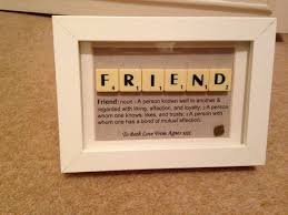 Friend Scrabble Art Scrabble Art Scrabble Tile Crafts Scrabble Crafts