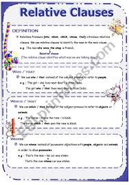 That is where the wonderful relative clauses come in. 9 Relative Clause Examples Pdf Examples