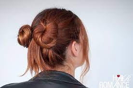 Space buns/double buns hair tutorial. 90s Inspired Normcore Hair Tutorial Double Buns Hair Romance