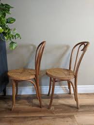 Vintage Bentwood Cane Thronet Chair Pair Etsy In 2020 Chair Bentwood Chairs Caning