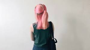 To cover gray or white hair, to change to a color regarded as more fashionable or desirable, or to restore the original hair color after it has been discolored by hairdressing processes or sun bleaching. People Are Dyeing Their Hair Pink During Covid 19 Pandemic Expert Advice Allure