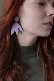 Boucles d'Oreilles SUSANA Rose fluo — LAKLAK