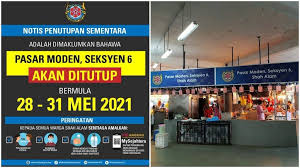 Jul 22, 2019 · description wts 2 storey bungalow @ cahaya spk seksyen u9 shah alam (precint 4&5) details & features: Berita Terkini Pasar Seksyen 6 Shah Alam Ditutup 4 Hari Mulai 28 Mei Peniaga Positif Covid 19 Kitareporters Semua Boleh Jadi Reporter
