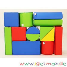 Xxl Grossbausteine 13 Teile Softbausteine Schaumstoff Bausteine Kindergartenmobel Spielzimmer Keller