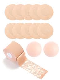 1pair Silicone Nipple Cover & 5pairs Nipple Cover & Lifting Boob Tape |  SHEIN ASIA