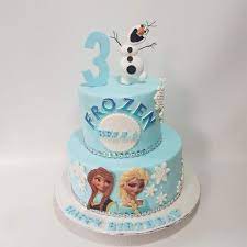Torta Bimba Di Tre Anni Con I Personaggi Di Frozen A Due Piani E Decorata Con Torte Di Compleanno Per Bambini Torte Di Compleanno Torte Di Compleanno Ragazza