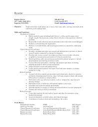 Medical Secretary Resume Template Best Template Collection Resume Objective Examples Resume Objective Resume Objective Statement Examples
