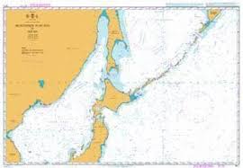 British Admiralty Nautical Chart 4511 North Pacific Ocean
