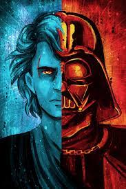 New Star Wars Split Face Poster Star Wars Painting Star Wars Drawings Star Wars Artwork
