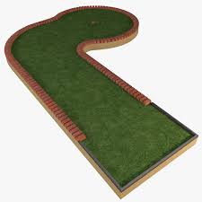 Mini Golf Course 3d Max 3d Model Mini Golf Course Mini Golf Golf Courses