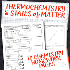 All worksheets only my followed users only my favourite worksheets only my own worksheets. Chemistry Unit 11 Thermochemistry Homework Pages
