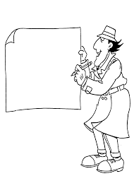 Inspector Gadget Coloring Pages For Kids Printable Free Inspector Gadget Inspector Gadget Coloring Pages For Kids Cartoon Coloring Pages