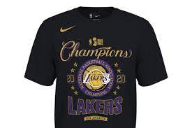 Custom nba lakers jerseys personalized for your basketball team. 2020 Nba Finals Here S All The La Lakers Merch You Need To Celebrate Silver Screen And Roll