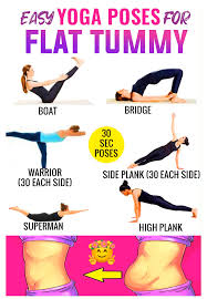 6 Yoga Poses For A Flat Tummy Yoga Poses For Flat Stomach Flat Belly Yoga Poses For Beginners Yoga Yoga For Flat Tummy Yoga For Flat Belly Yoga Poses