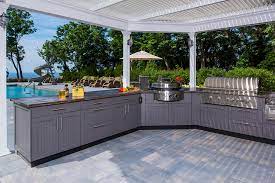 27 ideas for your outdoor kitchen if you have the space in your yard, check out the outdoor kitchen designs complete with bars, seating areas, storage, and grills. Get Ready For Summer With These Outdoor Kitchen Ideas Cottages Gardens