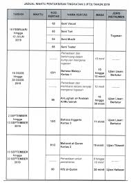 Последние твиты от lembaga peperiksaan rasmi (@lp_kpm). Jadual Peperiksaan Pt3 2019 Pentaksiran Tingkatan 3 Exam