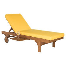 Newport Chaise Lounge Chair With Side Table Safavieh Target