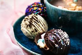 Infused Hot Chocolate Bombs In 2020 Chocolate Bomb How To Temper Chocolate Hot Chocolate